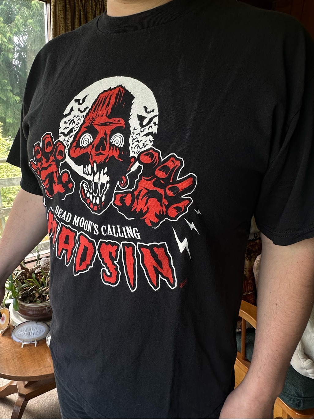 Vintage 2000s Y2k Madsin Psychobilly Band Tee